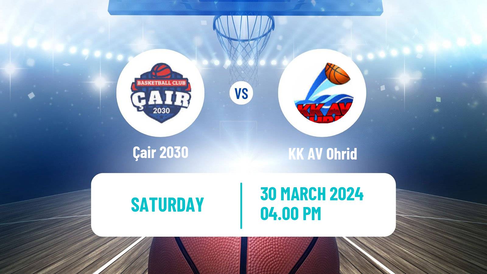 Basketball North Macedonian Prva Liga Basketball Çair 2030 - Ohrid