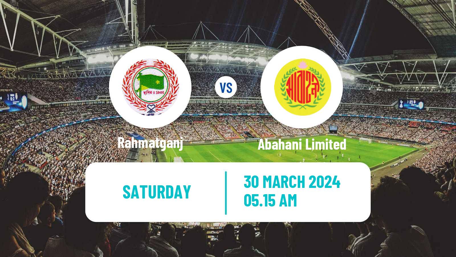 Soccer Bangladesh Premier League Football Rahmatganj - Abahani Limited
