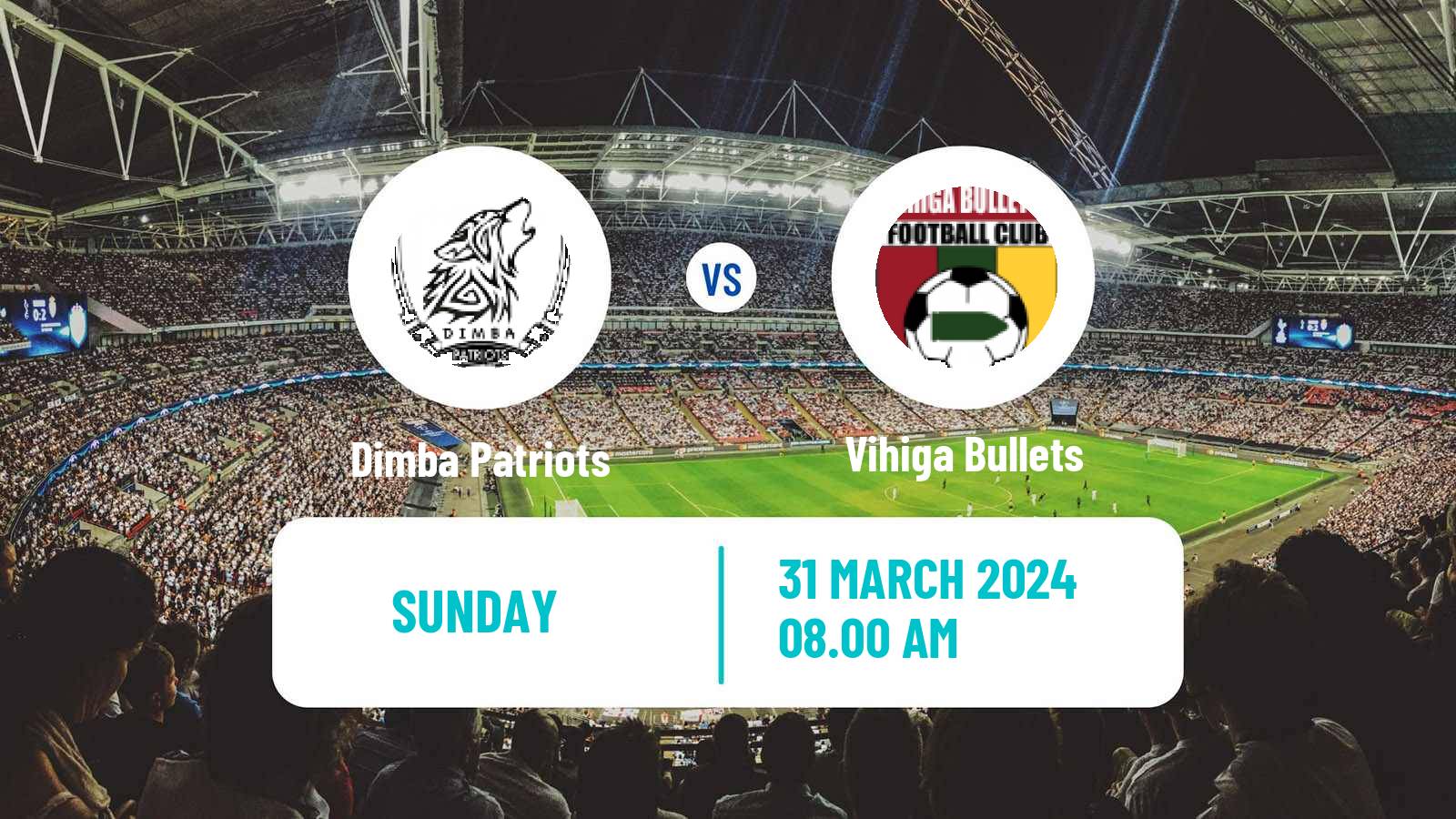 Soccer Kenyan Super League Dimba Patriots - Vihiga Bullets