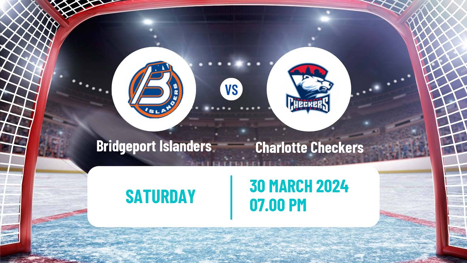 Hockey AHL Bridgeport Islanders - Charlotte Checkers