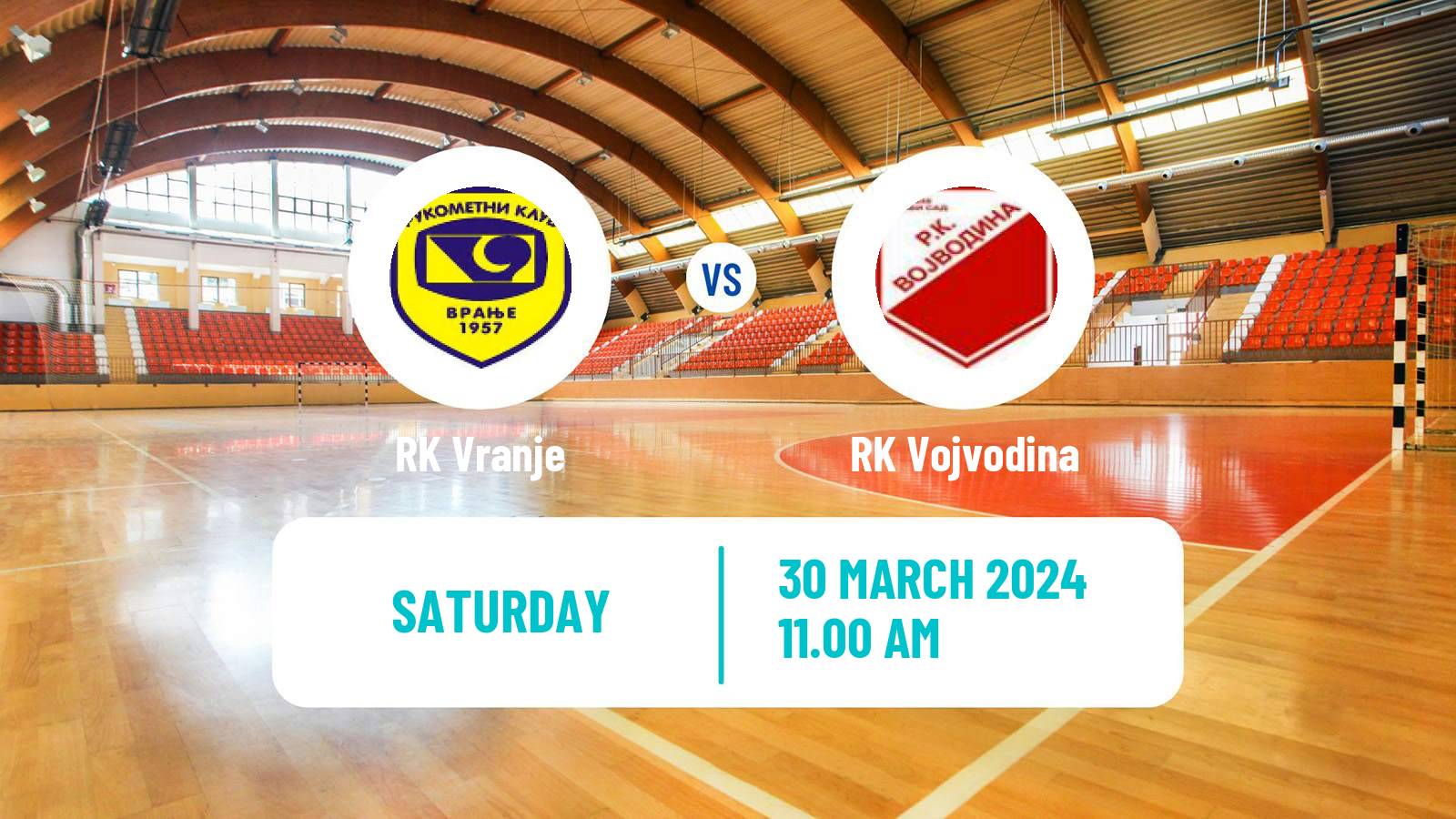 Handball Serbian Superliga Handball Vranje - RK Vojvodina