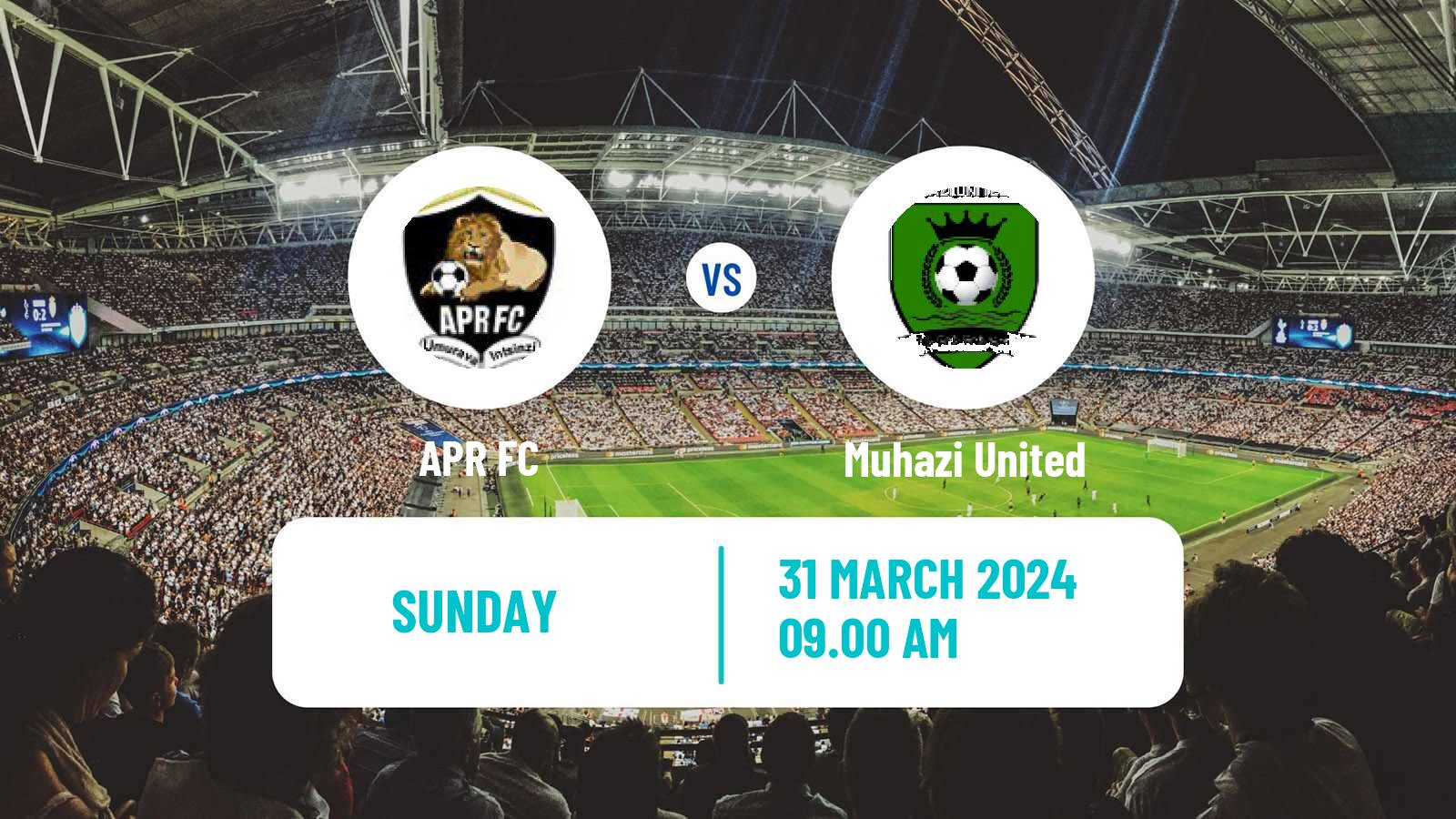 Soccer Rwanda Premier League APR - Muhazi United