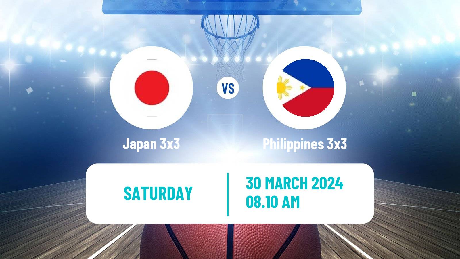 Basketball Asia Cup 3x3 Japan 3x3 - Philippines 3x3