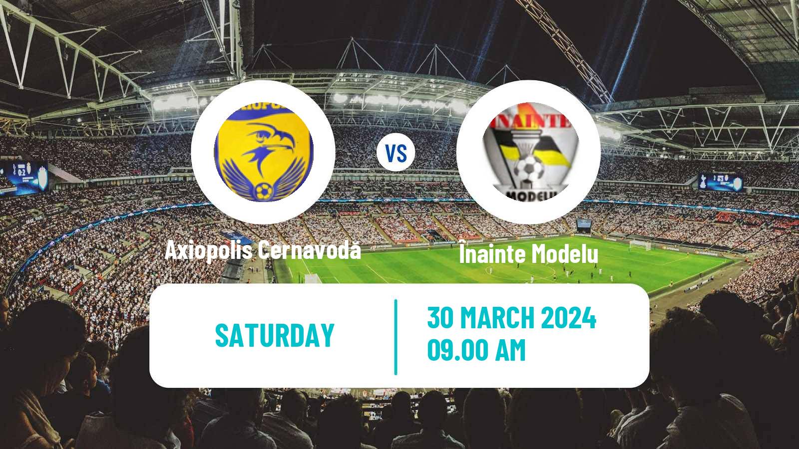 Soccer Romanian Liga 3 - Seria 3 Axiopolis Cernavodă - Înainte Modelu