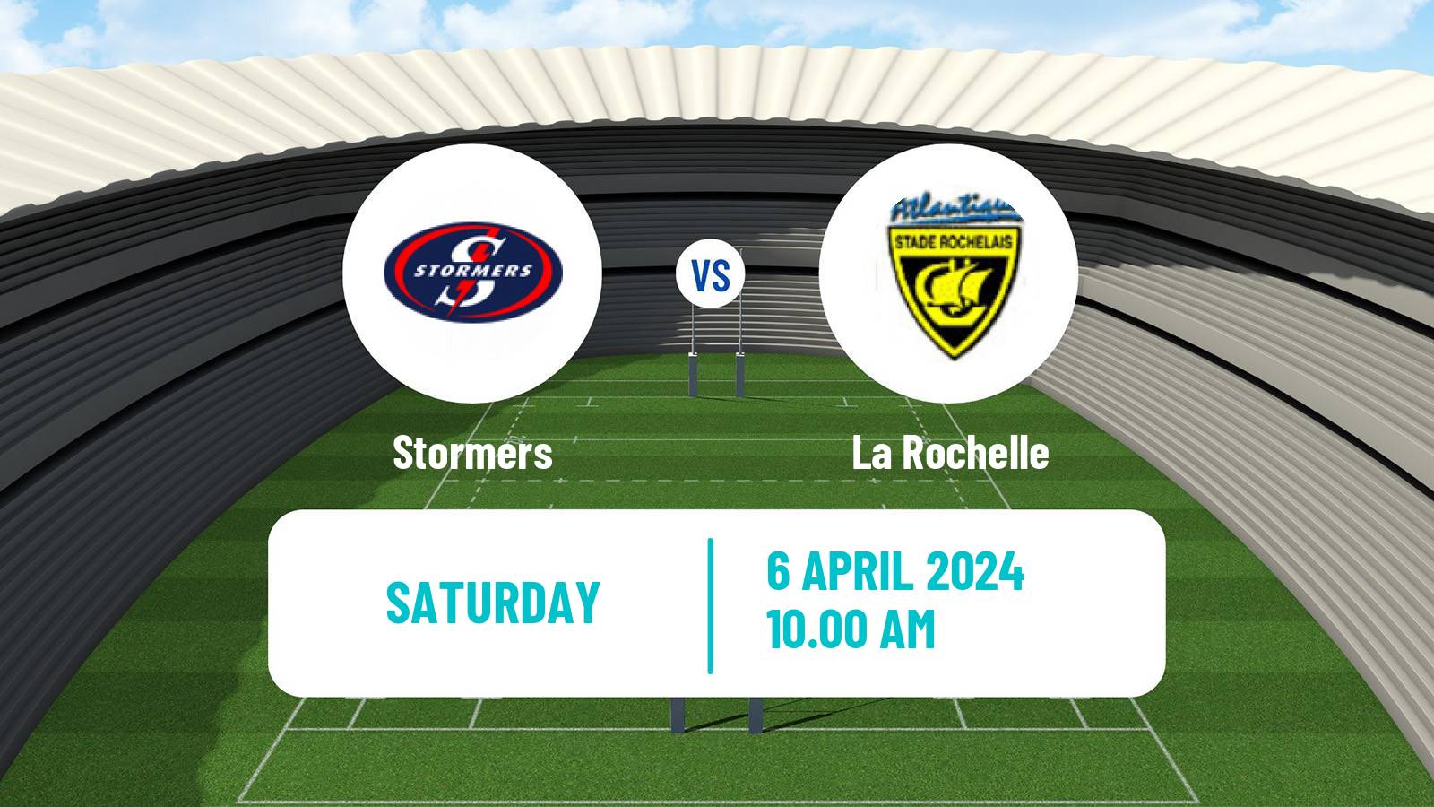 Rugby union European Rugby Champions Cup Stormers - La Rochelle