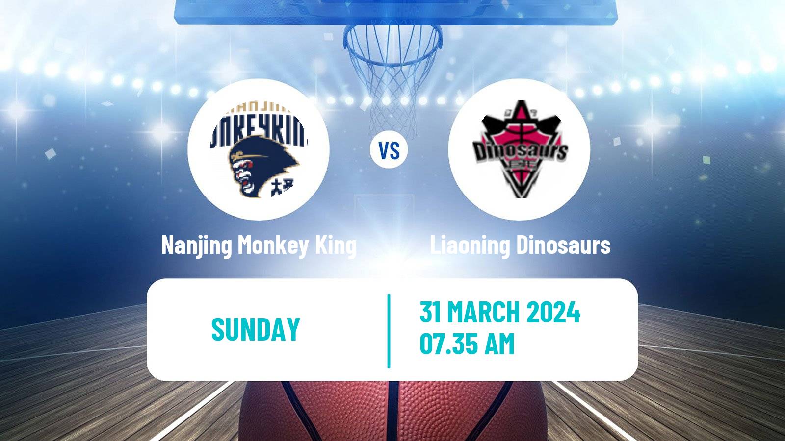 Basketball CBA Nanjing Monkey King - Liaoning Dinosaurs