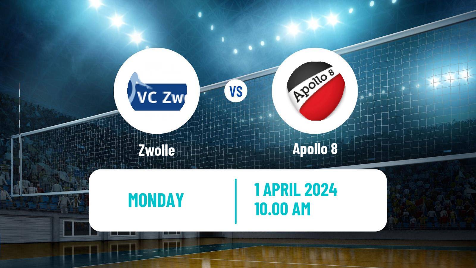 Volleyball Dutch Cup Volleyball Women Zwolle - Apollo 8