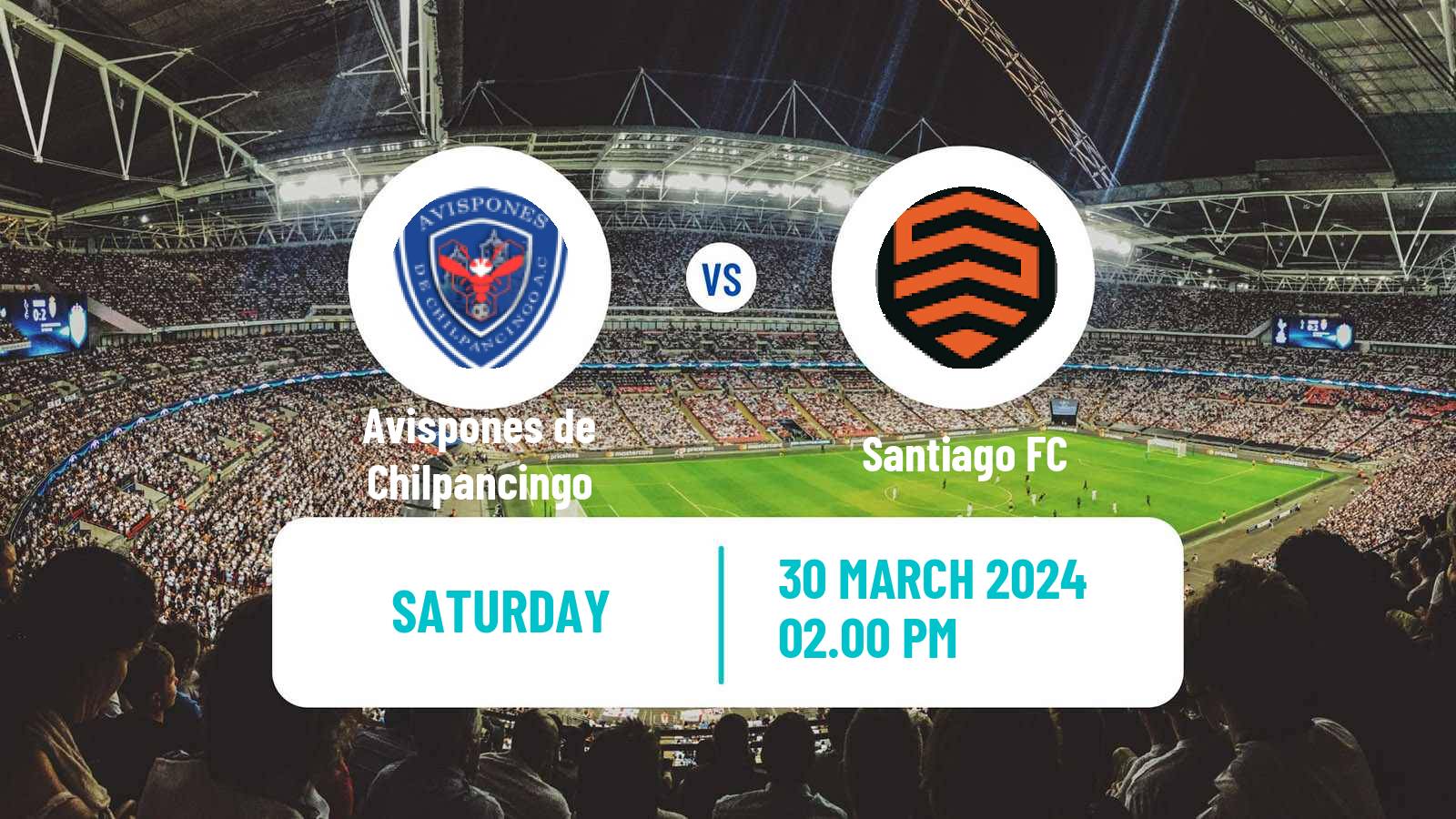 Soccer Mexican Liga Premier Serie B Avispones de Chilpancingo - Santiago