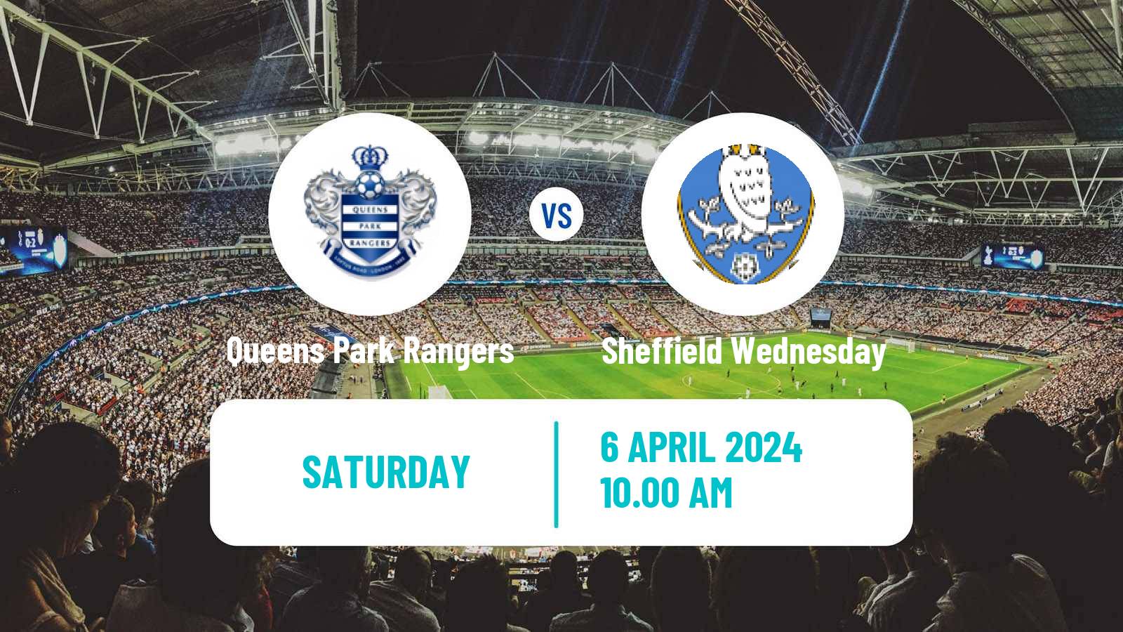 Soccer English League Championship Queens Park Rangers - Sheffield Wednesday