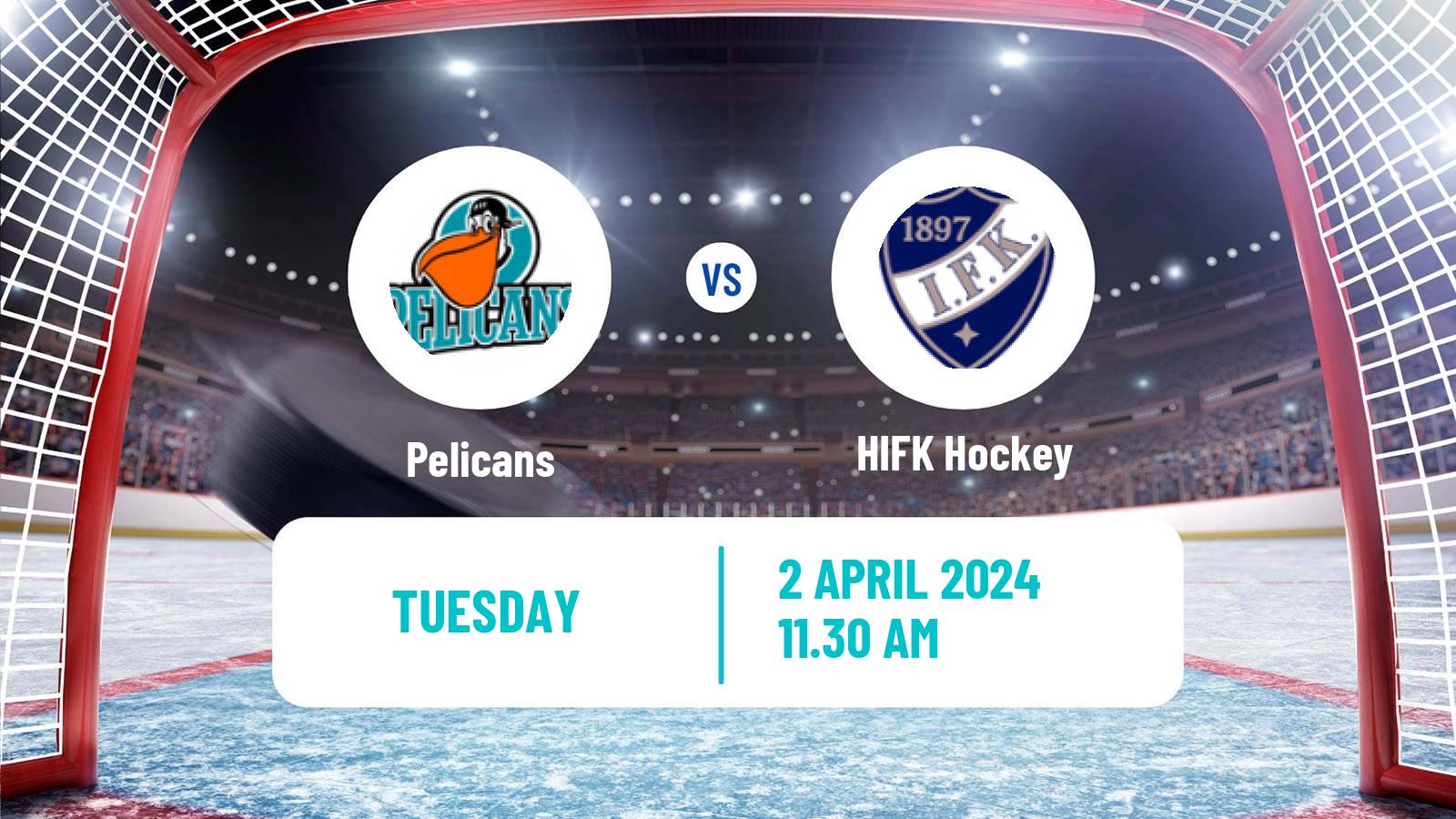 Hockey Finnish SM-liiga Pelicans - HIFK