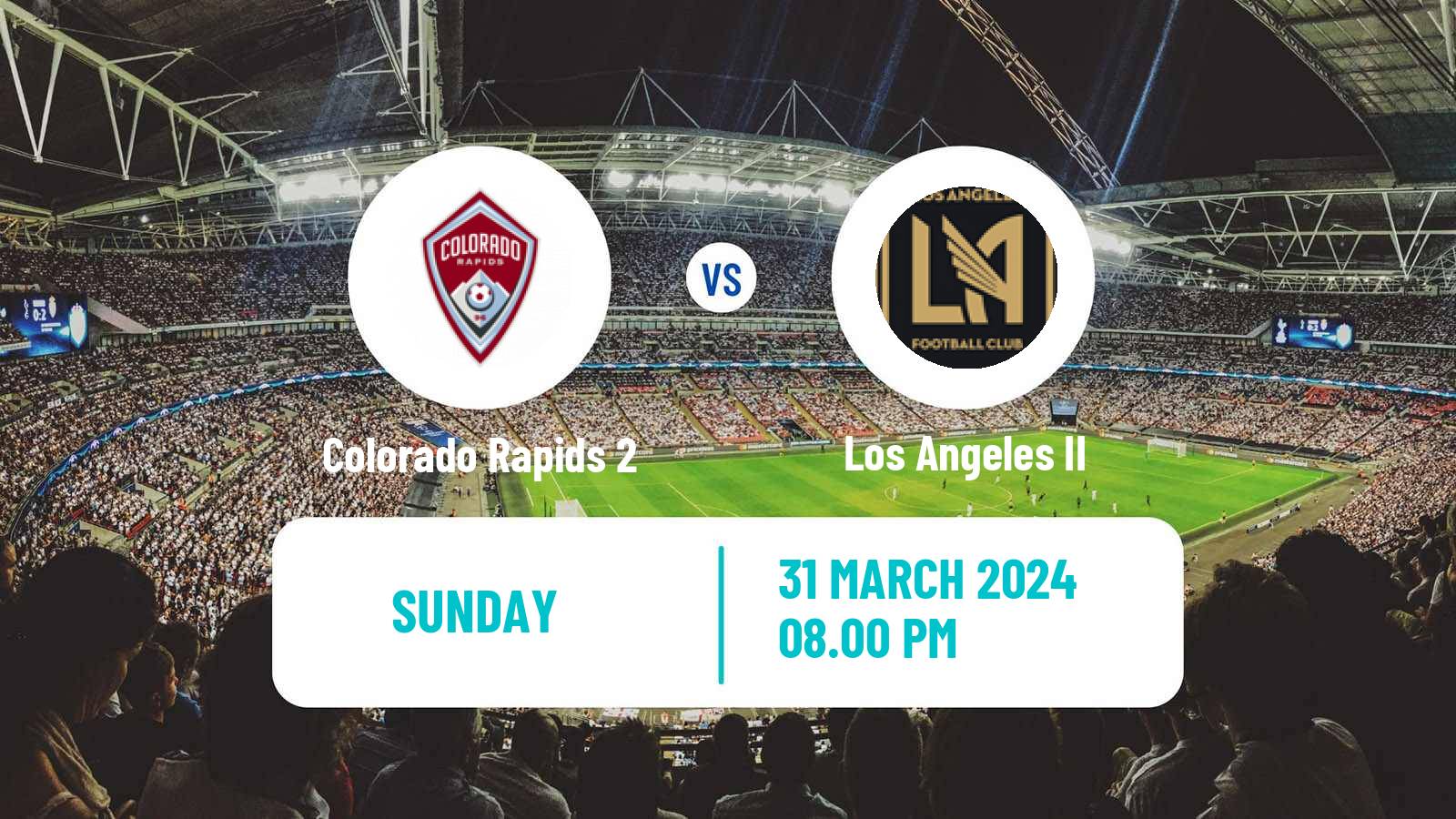 Soccer MLS Next Pro Colorado Rapids 2 - Los Angeles II