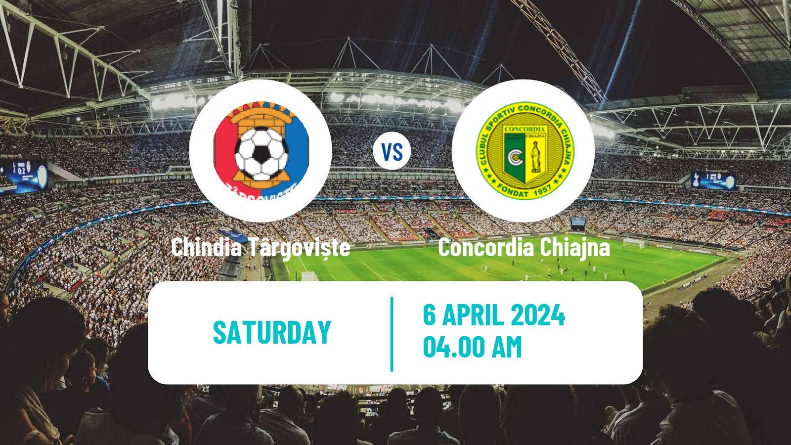 Soccer Romanian Division 2 Chindia Târgoviște - Concordia Chiajna