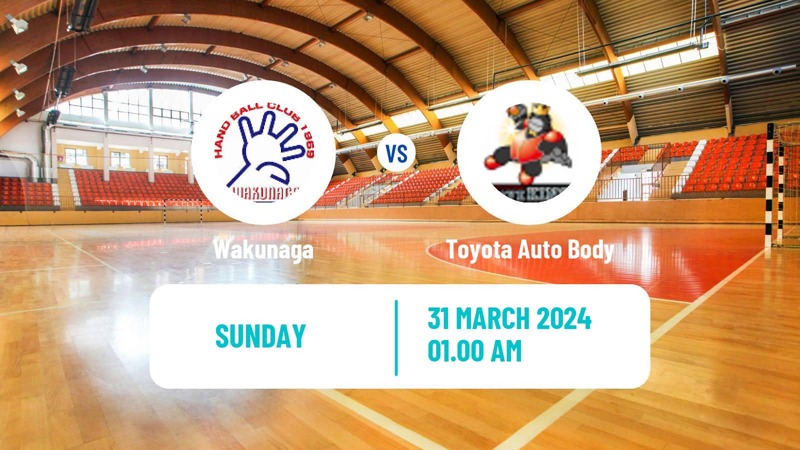 Handball Japan JHL Handball Wakunaga - Toyota Auto Body