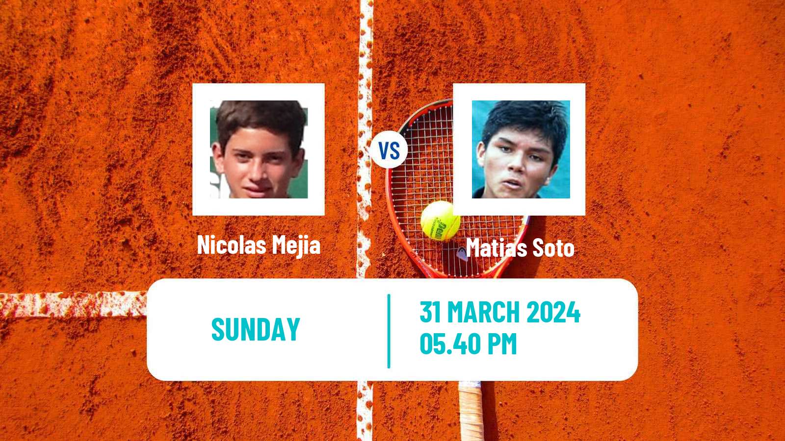 Tennis San Luis Potosi Challenger Men Nicolas Mejia - Matias Soto