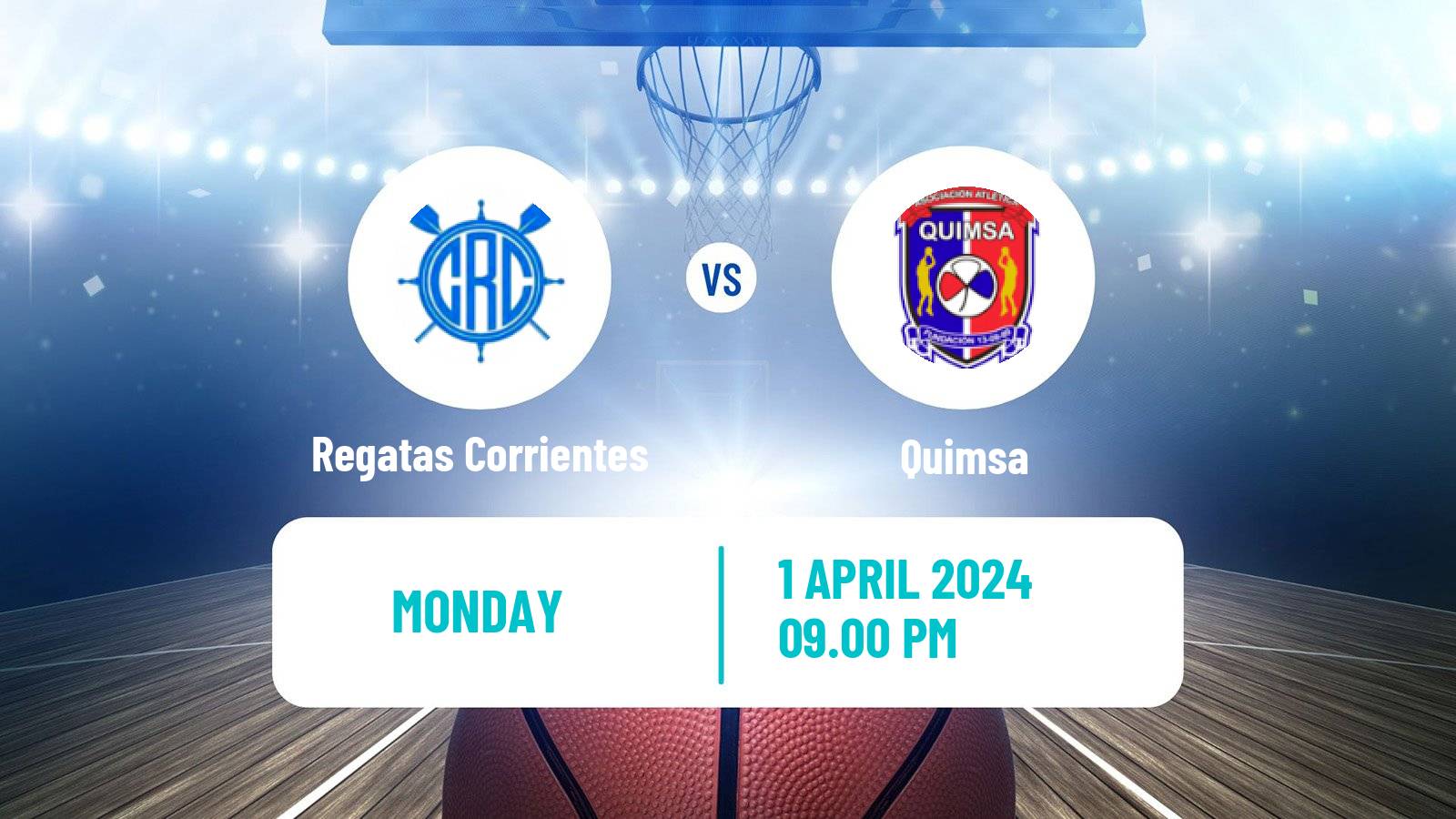 Basketball Argentinian LNB Regatas Corrientes - Quimsa