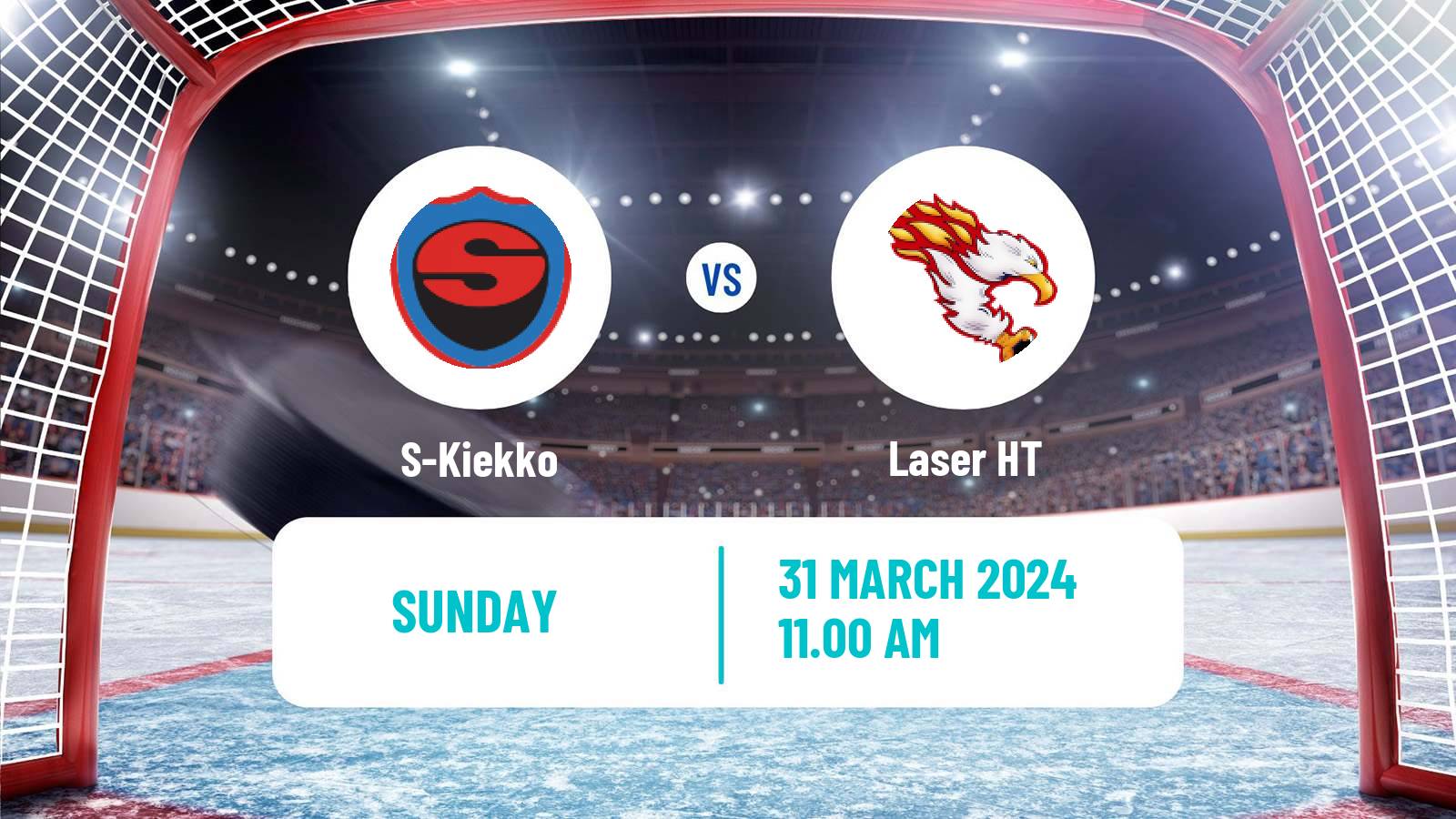 Hockey Finnish Suomi-sarja S-Kiekko - Laser HT