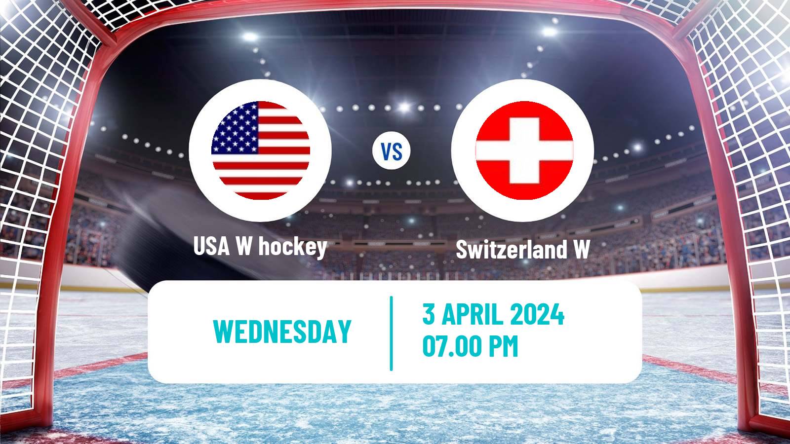 Hockey IIHF World Championship Women USA W - Switzerland W