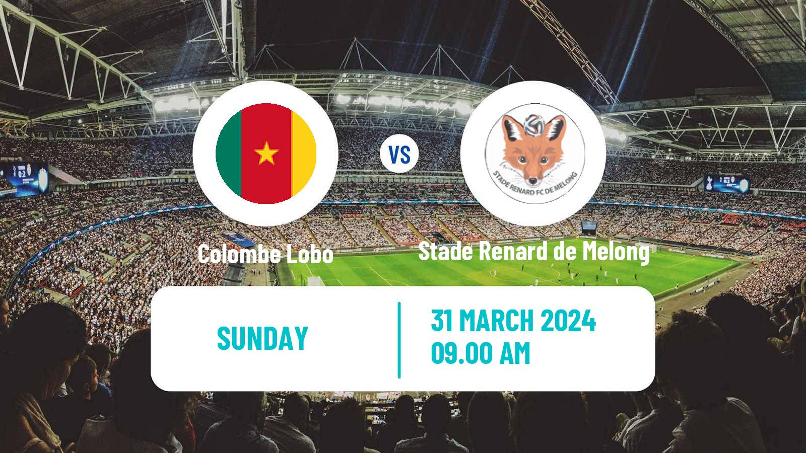 Soccer Cameroon Elite One Colombe Lobo - Stade Renard de Melong