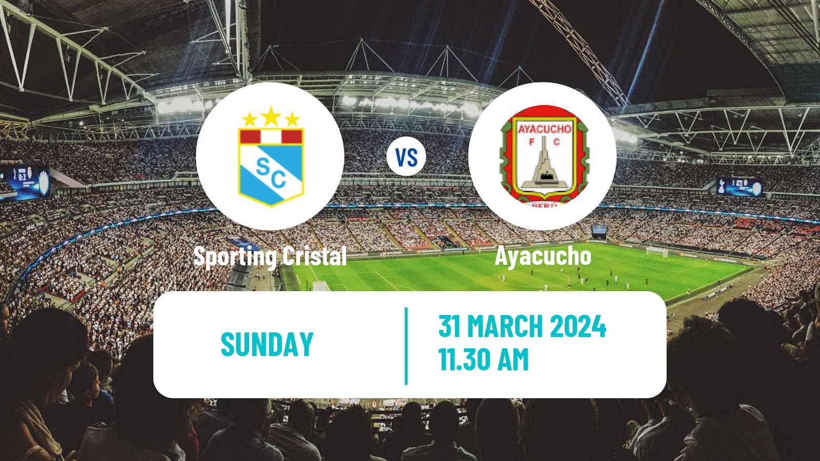 Soccer Peruvian Liga Women Sporting Cristal - Ayacucho