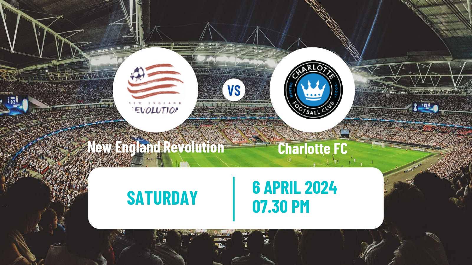 Soccer MLS New England Revolution - Charlotte