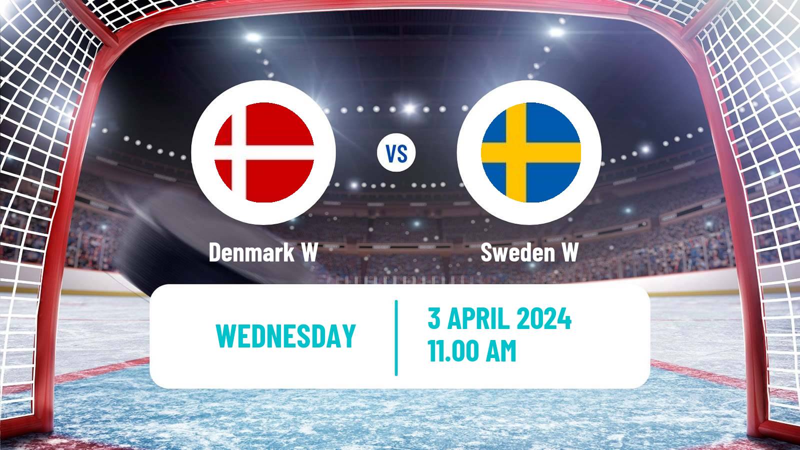 Hockey IIHF World Championship Women Denmark W - Sweden W