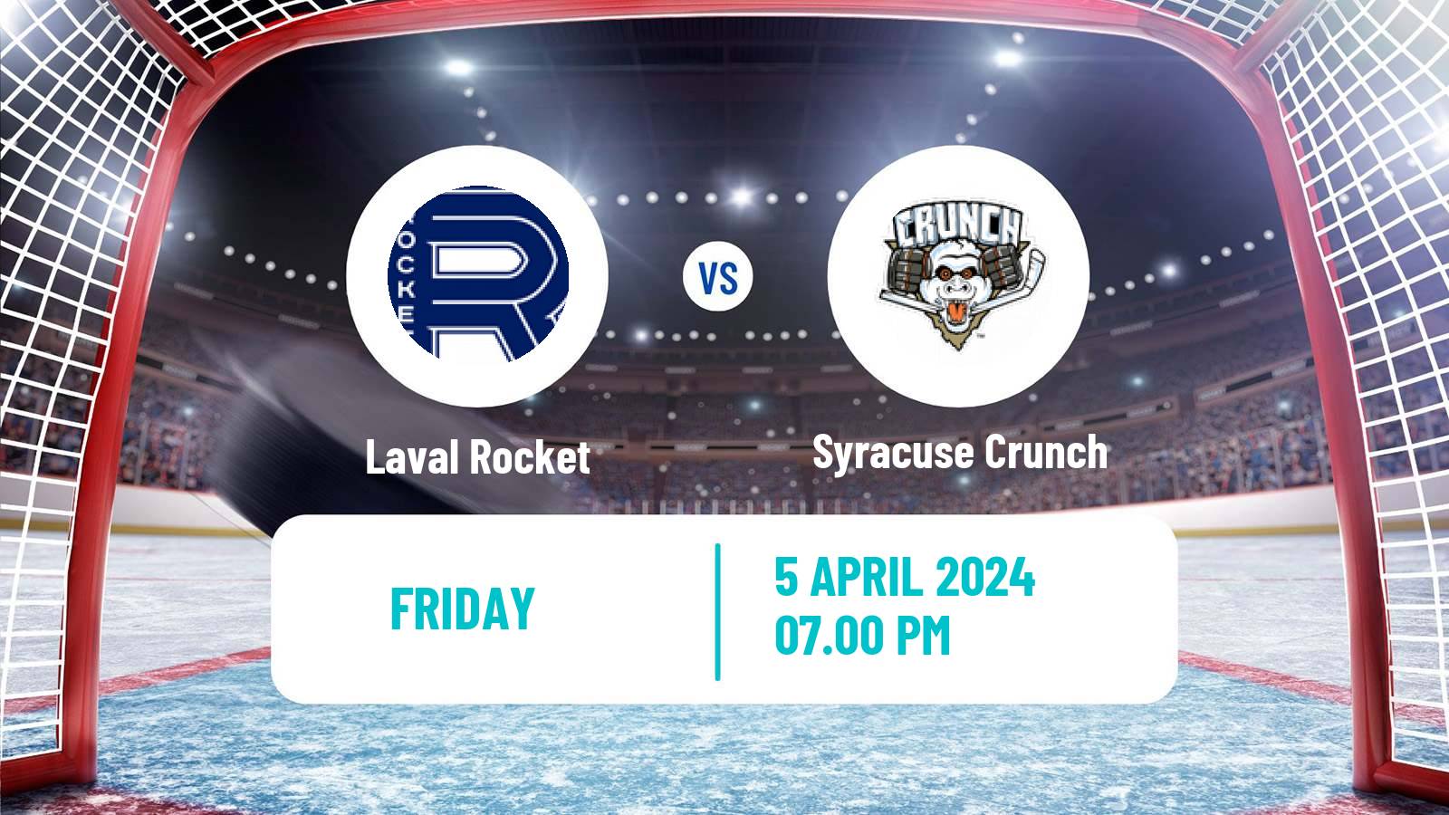 Hockey AHL Laval Rocket - Syracuse Crunch