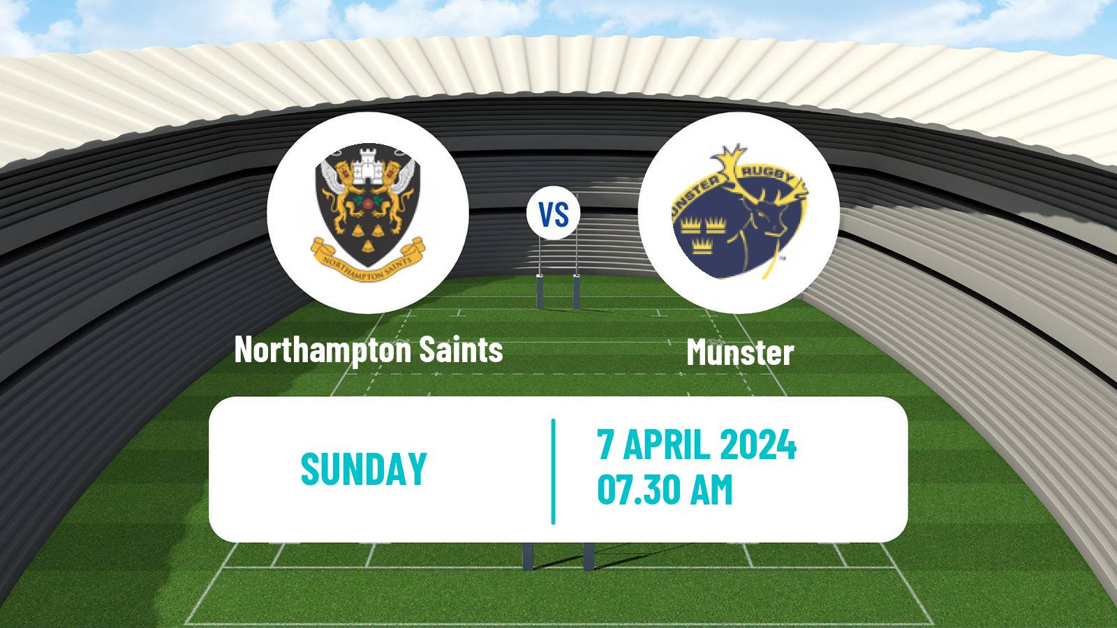Rugby union European Rugby Champions Cup Northampton Saints - Munster