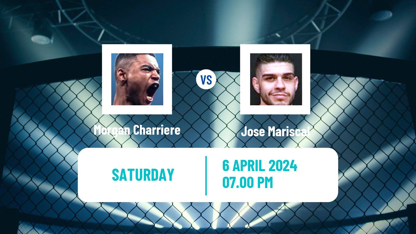 MMA Featherweight UFC Men Morgan Charriere - Jose Mariscal