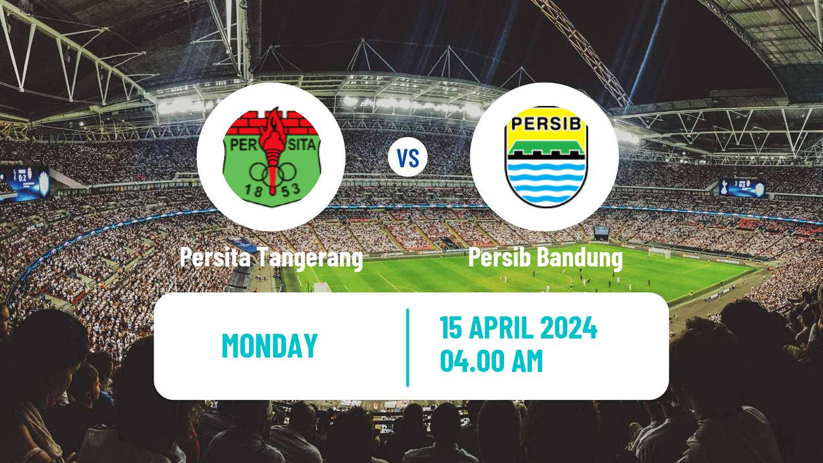 Soccer Indonesian Liga 1 Persita Tangerang - Persib Bandung