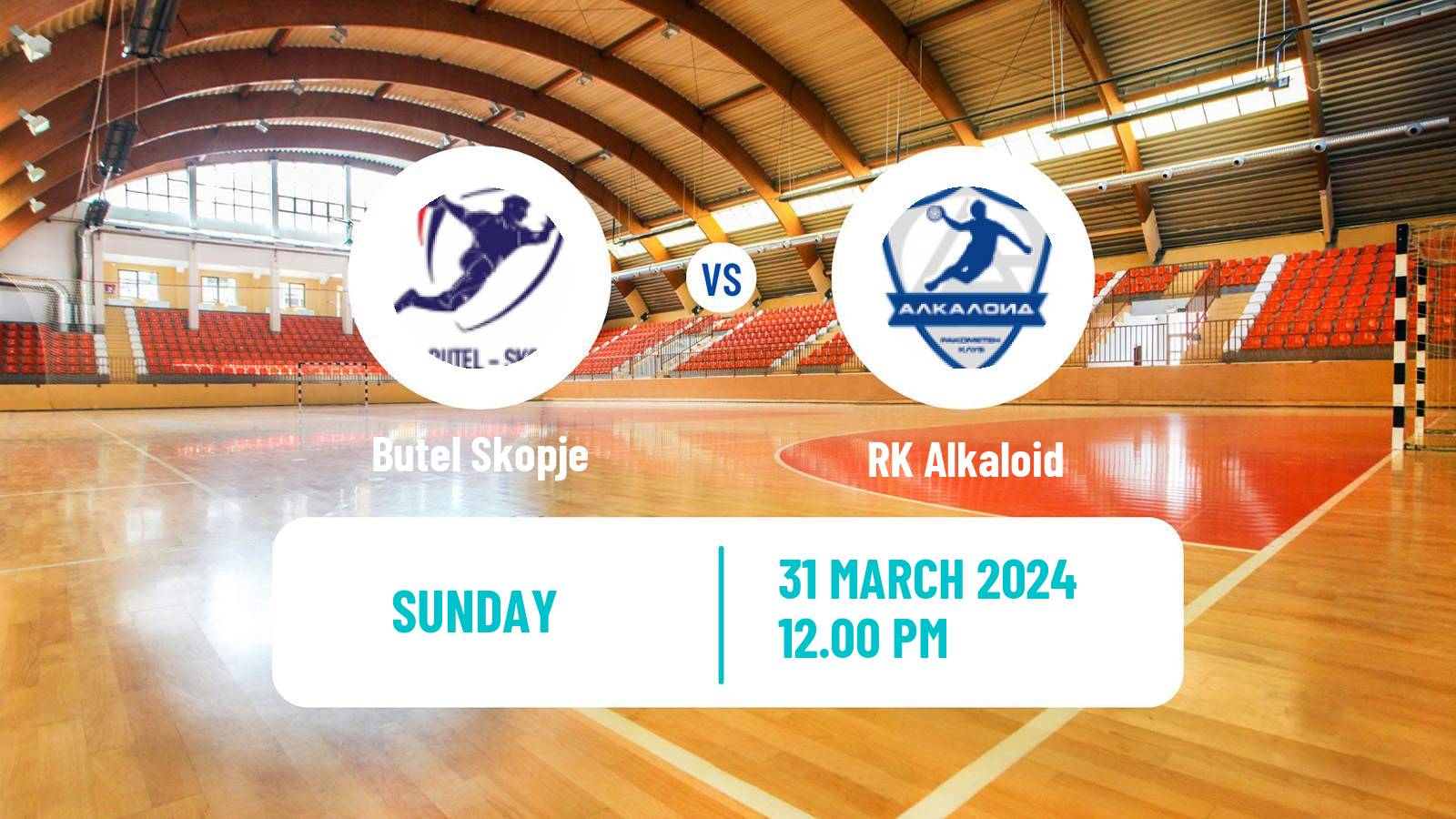 Handball North Macedonian Superleague Handball Butel Skopje - Alkaloid