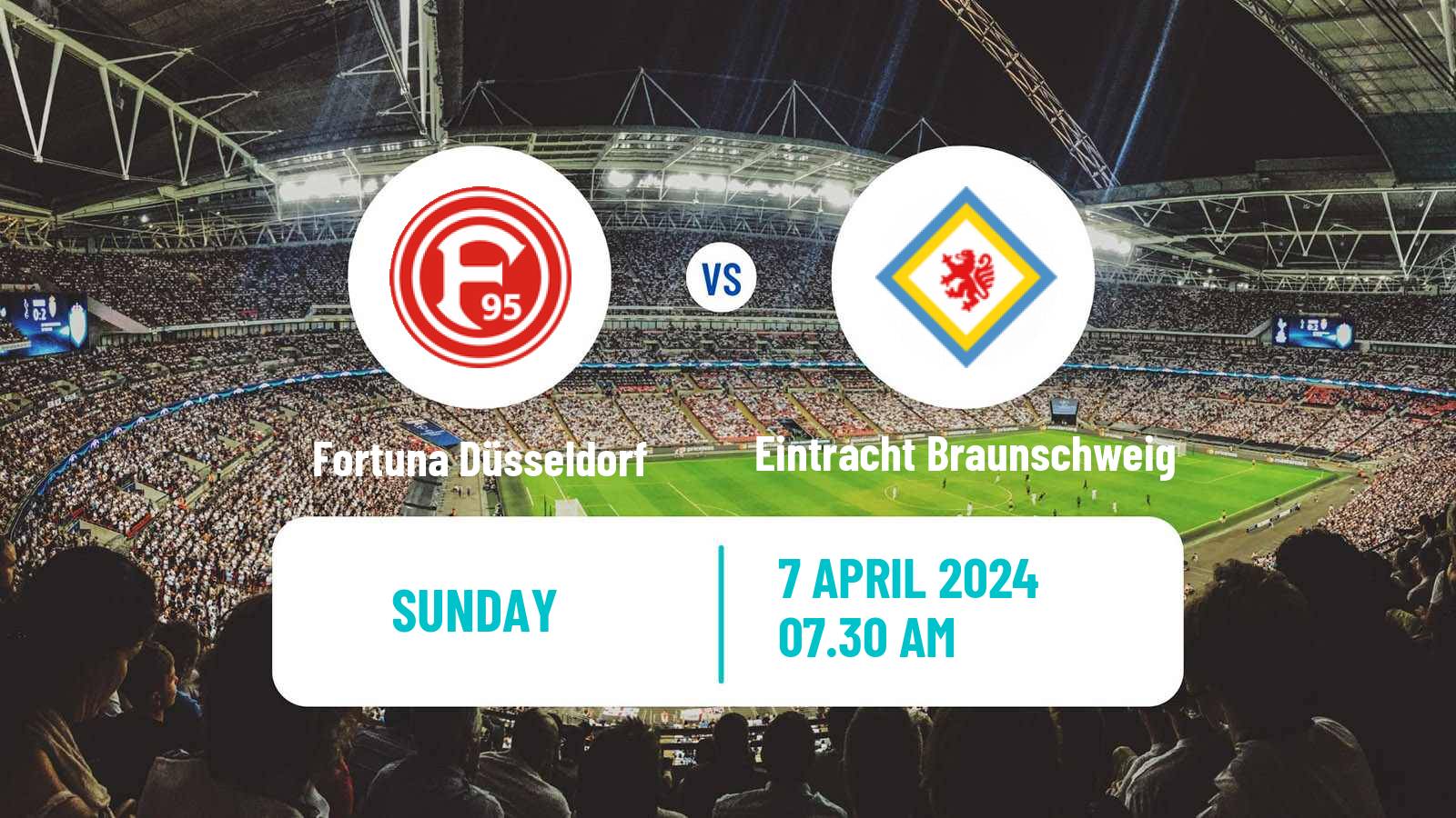 Soccer German 2 Bundesliga Fortuna Düsseldorf - Eintracht Braunschweig
