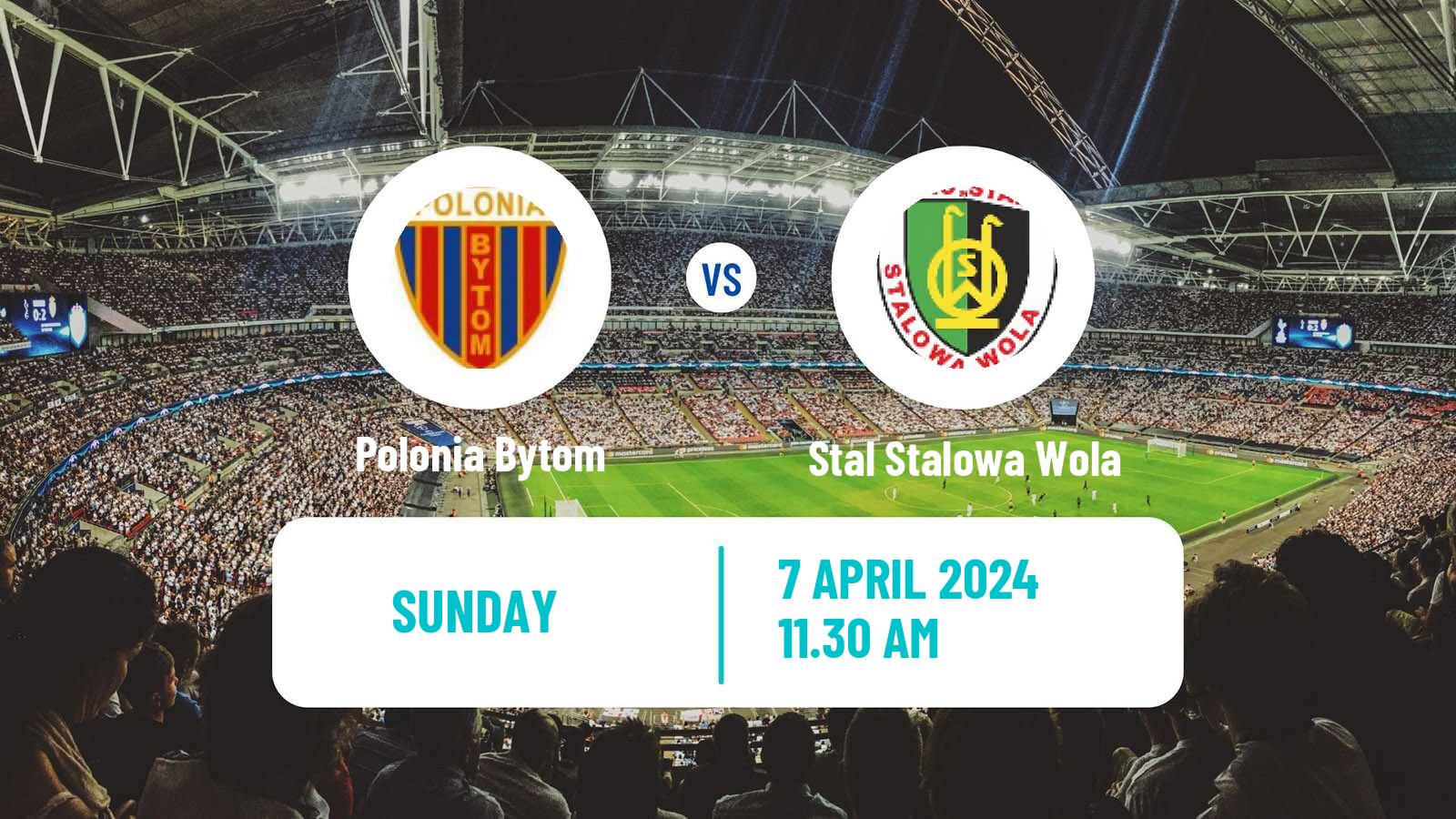 Soccer Polish Division 2 Polonia Bytom - Stal Stalowa Wola