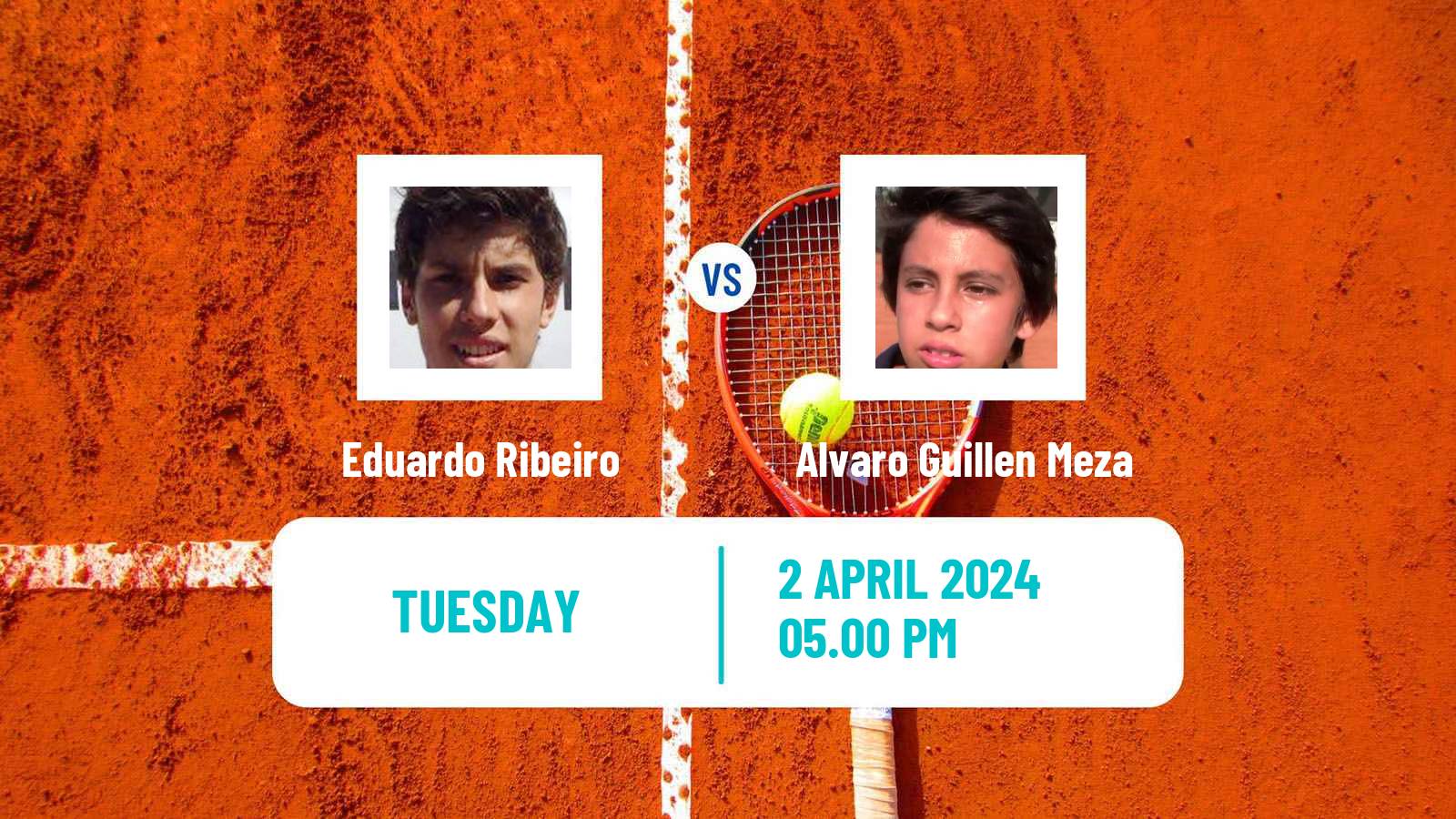 Tennis Florianopolis Challenger Men Eduardo Ribeiro - Alvaro Guillen Meza