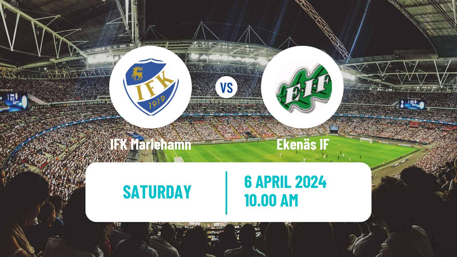 Soccer Finnish Veikkausliiga IFK Mariehamn - Ekenäs