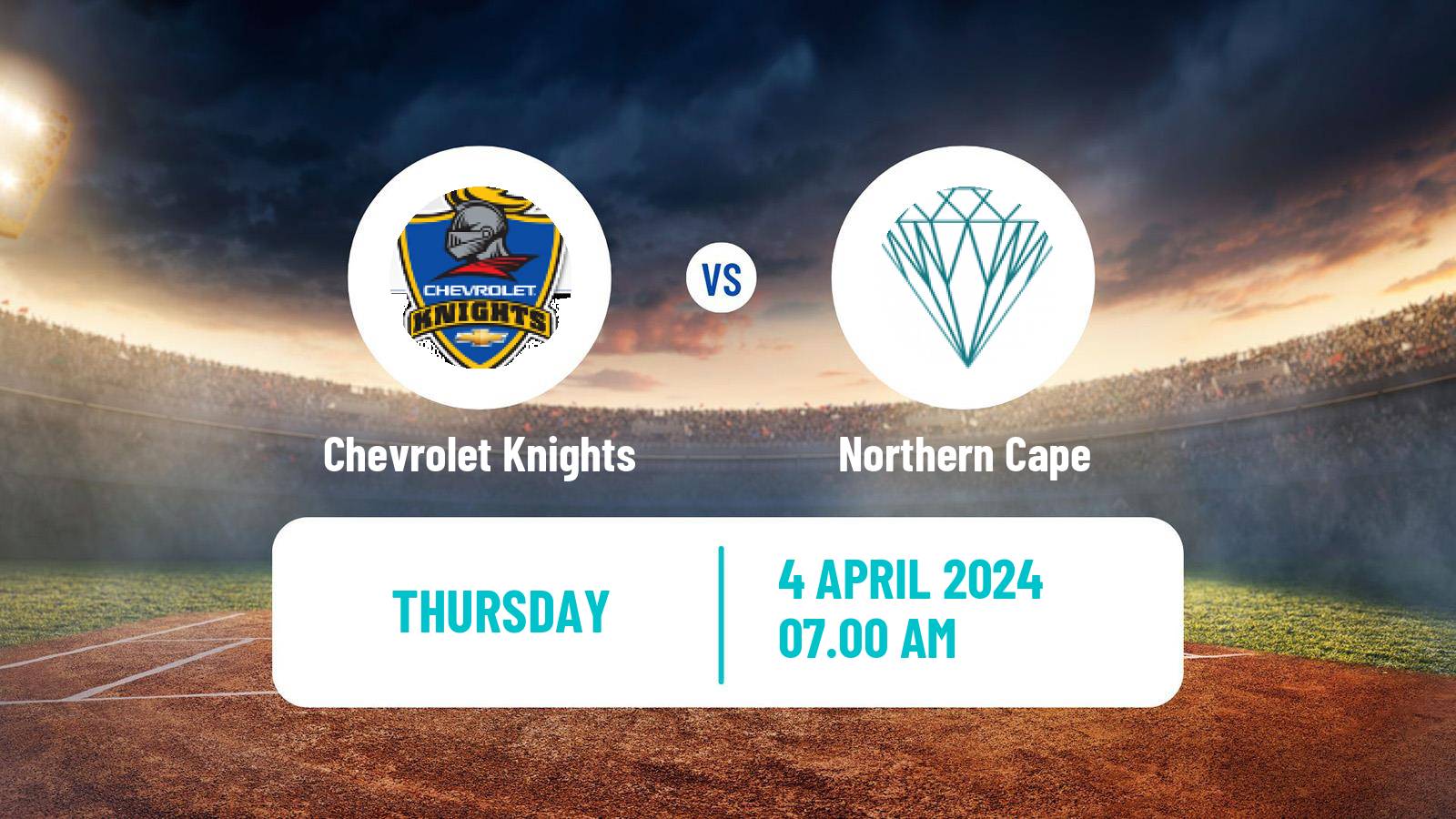 Cricket CSA Provincial T20 Cup Chevrolet Knights - Northern Cape