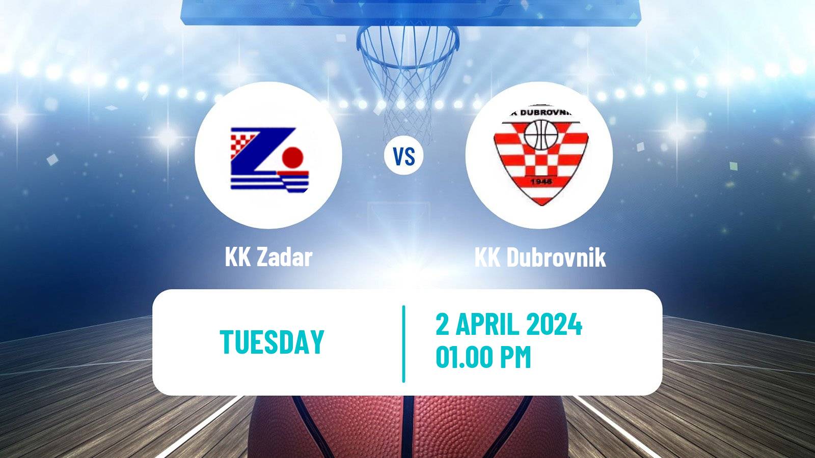 Basketball Croatian Premijer Liga Basketball KK Zadar - Dubrovnik
