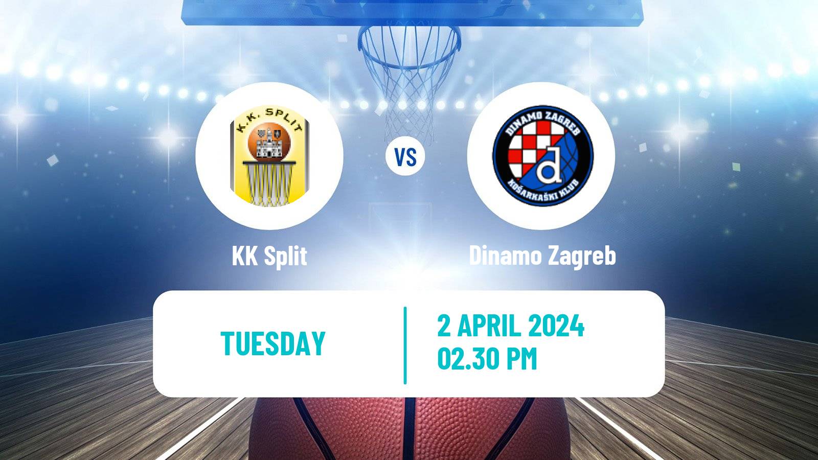 Basketball Croatian Premijer Liga Basketball KK Split - Dinamo Zagreb