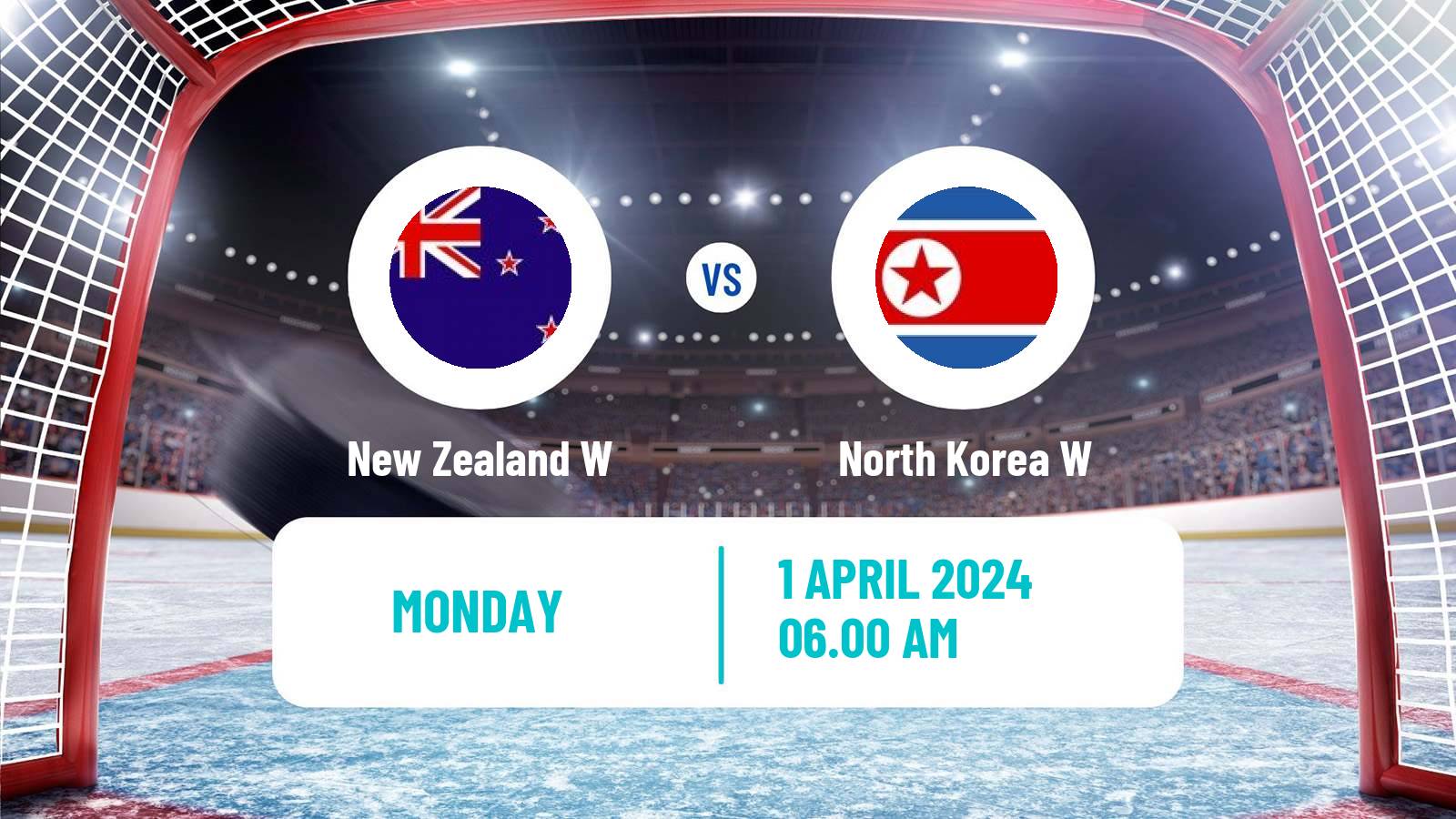 Hockey IIHF World Championship IIB Women New Zealand W - North Korea W