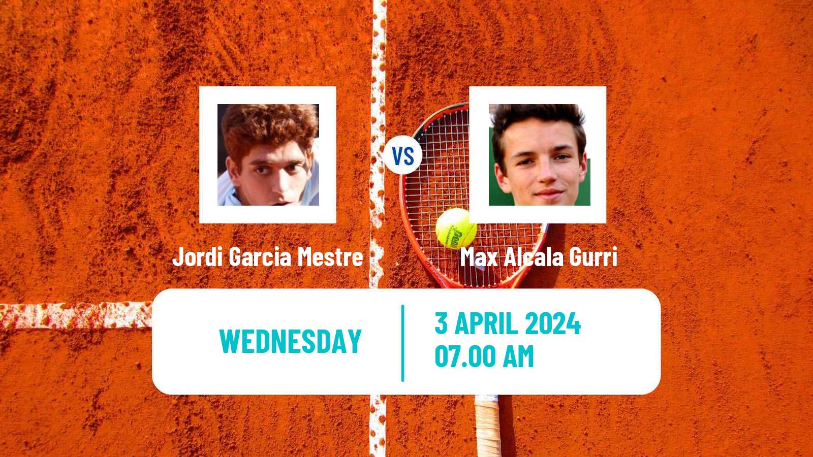 Tennis ITF M25 Reus Men Jordi Garcia Mestre - Max Alcala Gurri