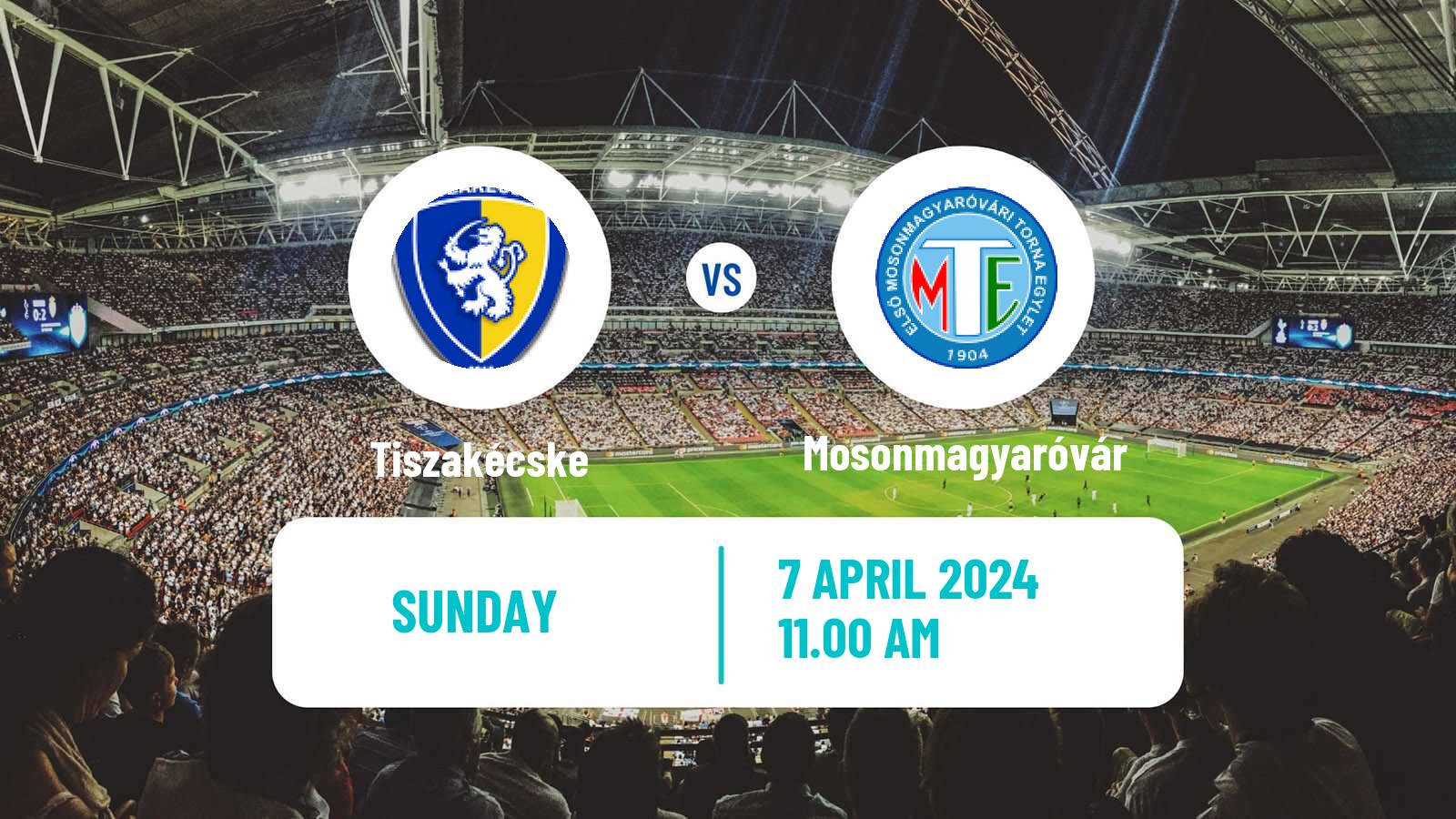 Soccer Hungarian NB II Tiszakécske - Mosonmagyaróvár