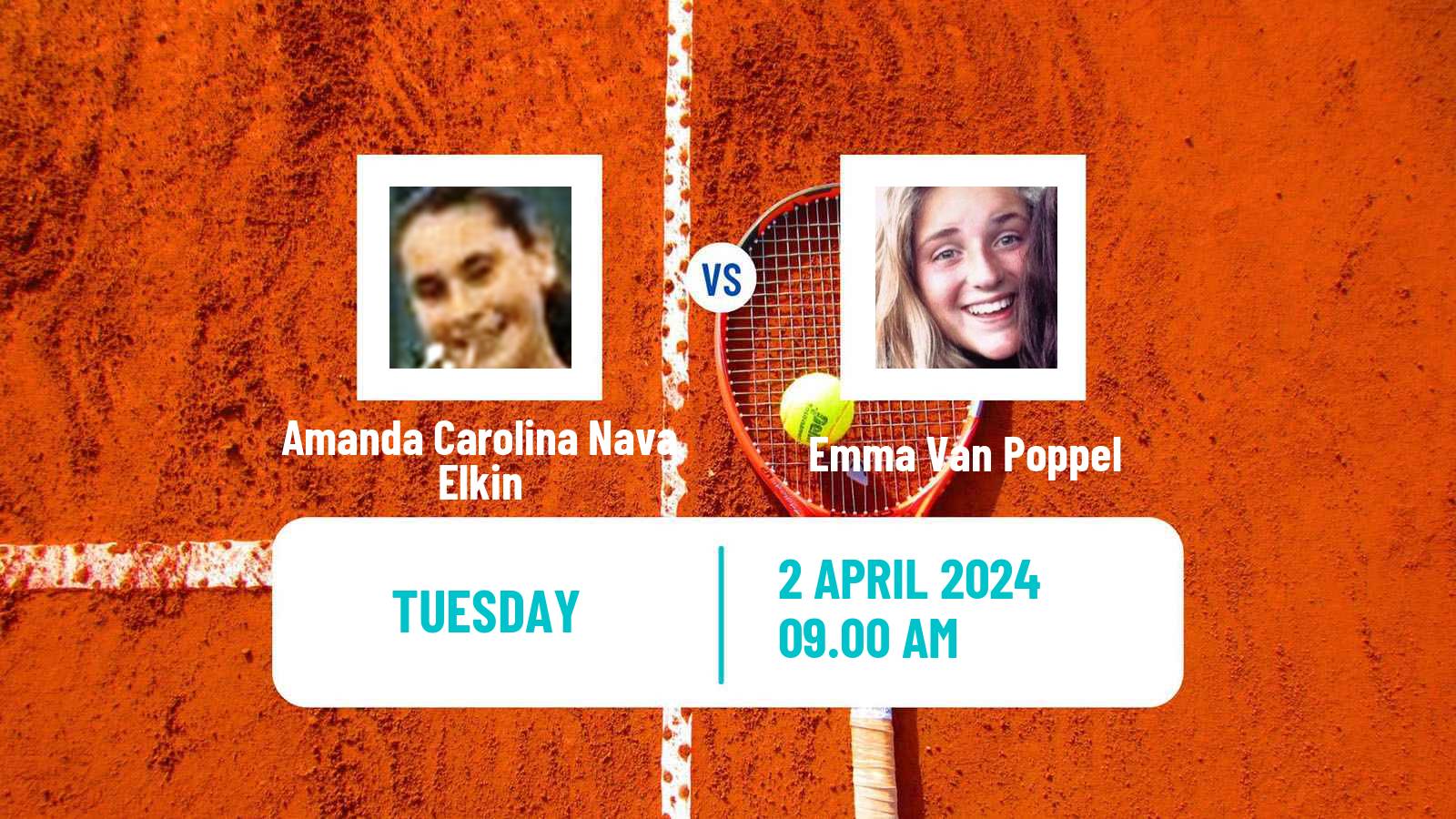 Tennis ITF W35 Bujumbura Women Amanda Carolina Nava Elkin - Emma Van Poppel