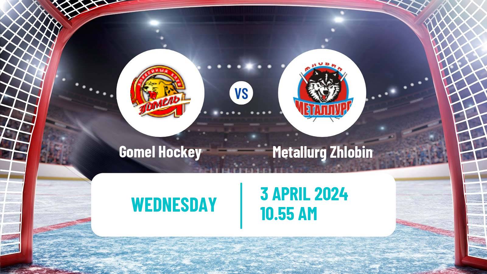 Hockey Belarusian Extraleague Gomel - Metallurg Zhlobin