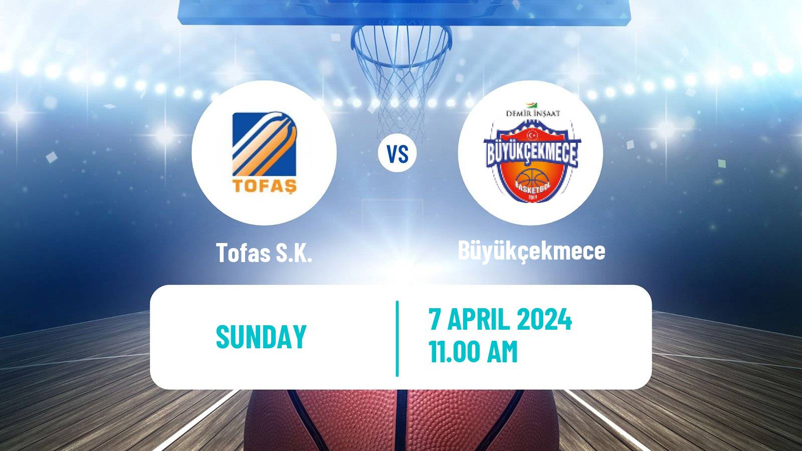 Basketball Turkish Basketball Super Ligi Tofaş - Büyükçekmece