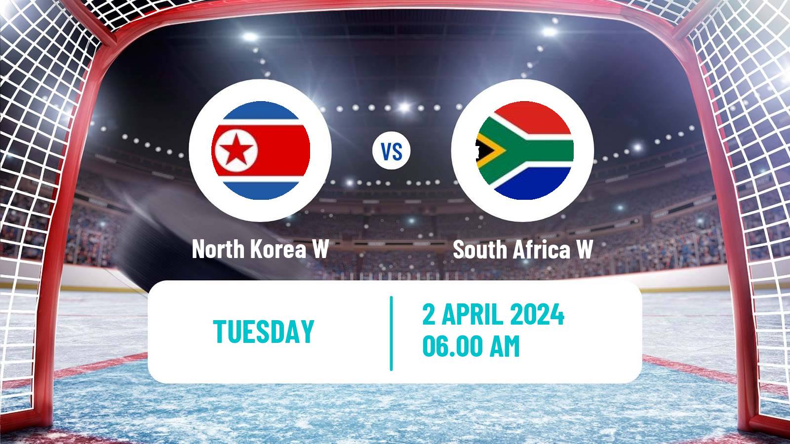 Hockey IIHF World Championship IIB Women North Korea W - South Africa W