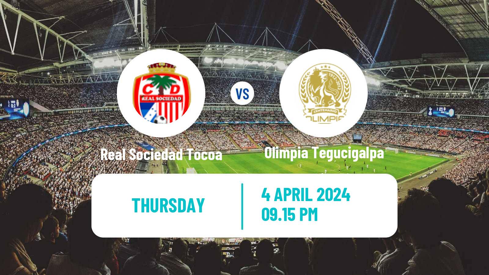 Soccer Honduras Liga Nacional Real Sociedad Tocoa - Olimpia Tegucigalpa