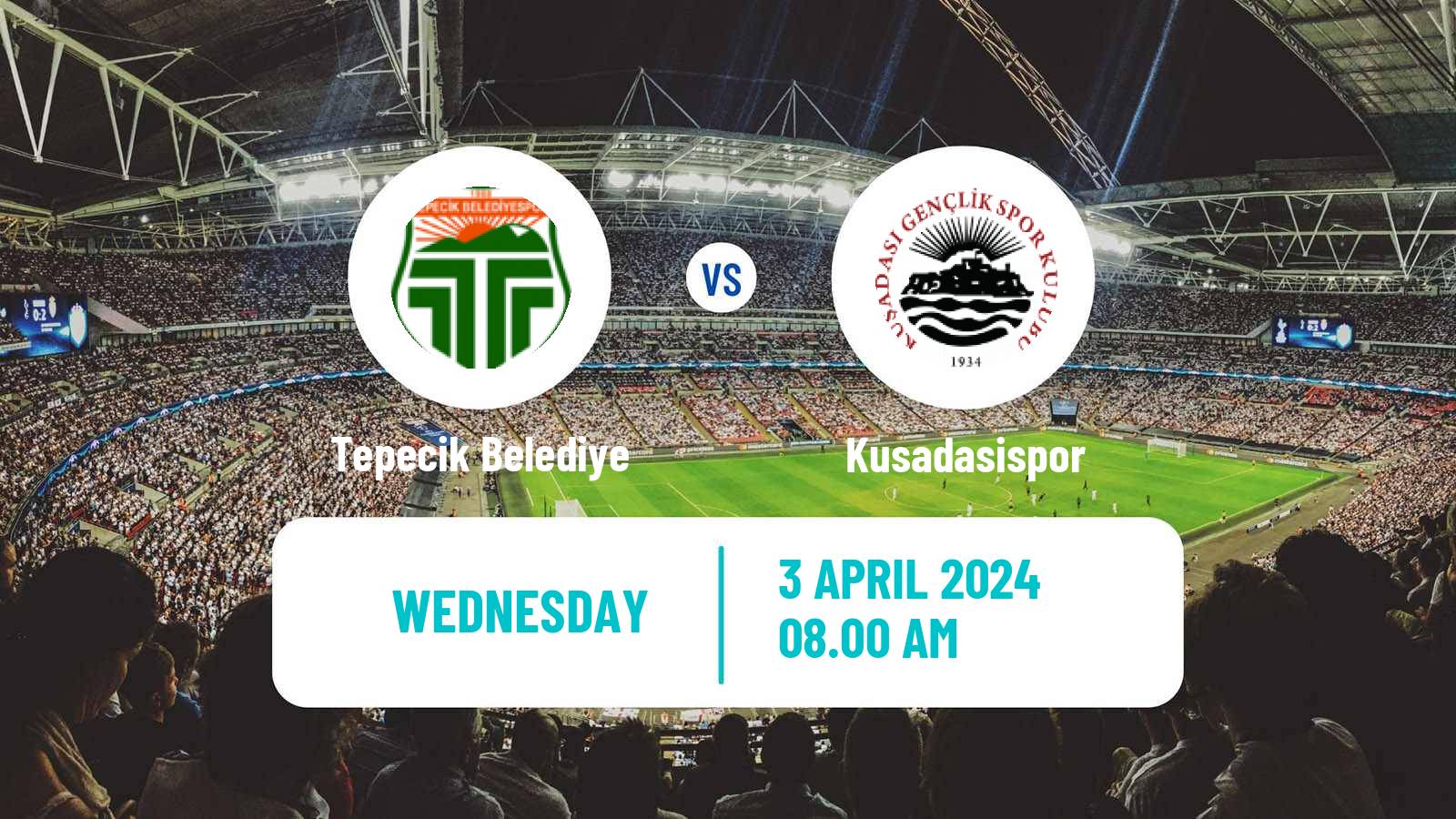 Soccer Turkish 3 Lig Group 3 Tepecik Belediye - Kusadasispor