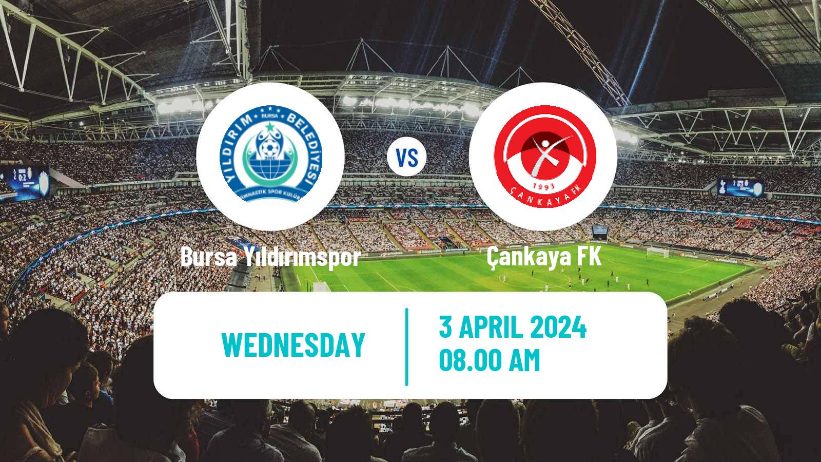 Soccer Turkish 3 Lig Group 4 Bursa Yıldırımspor - Çankaya