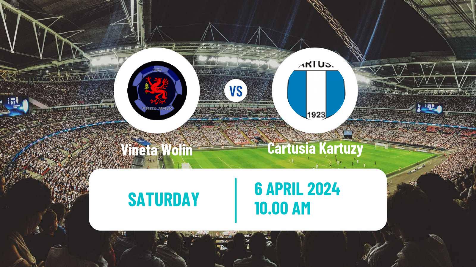 Soccer Polish Division 3 - Group II Vineta Wolin - Cartusia Kartuzy