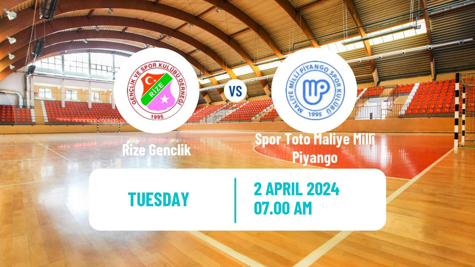 Handball Turkish Superlig Handball Rize Genclik - Spor Toto Maliye Millî Piyango