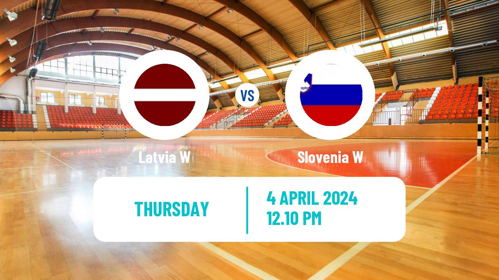 Handball Handball European Championship Women Latvia W - Slovenia W